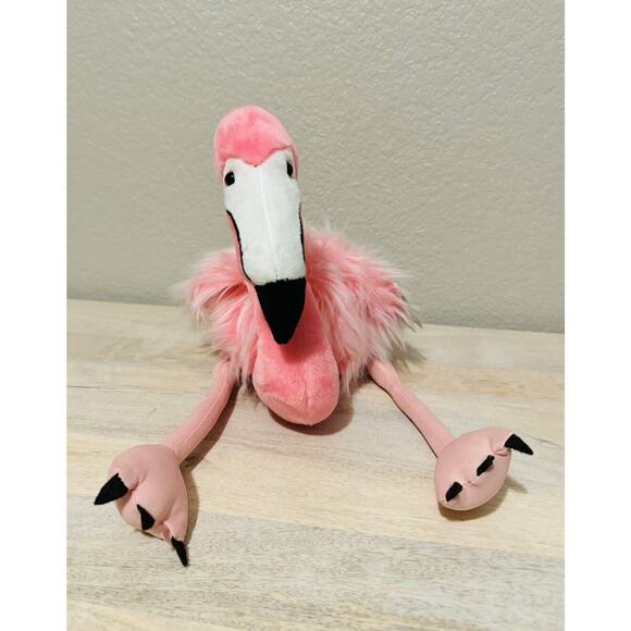 Brand New Wild Republic Cuddlekins Pink Flamingo Plush Stuffed Animal Toy 17” - Picture 4 of 5